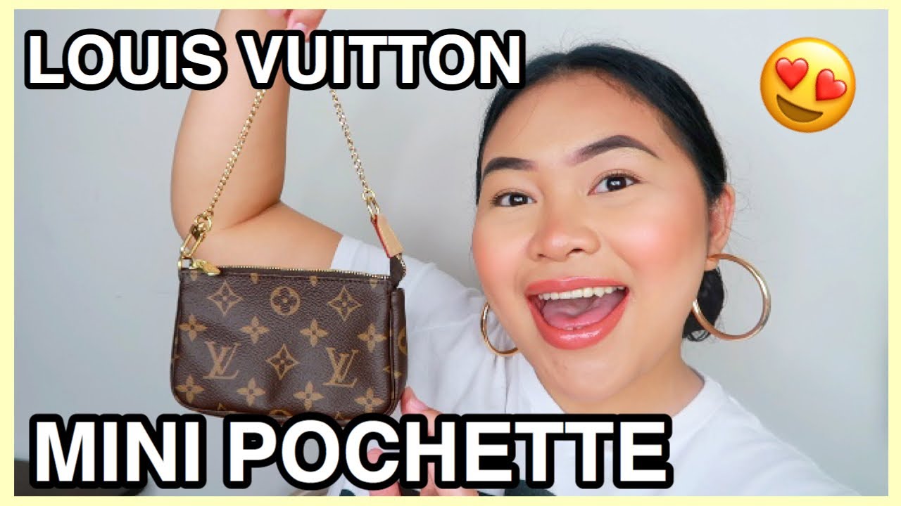 LOUIS VUITTON MINI POCHETTE ACCESSOIRES MONOGRAM UNBOXING 2020