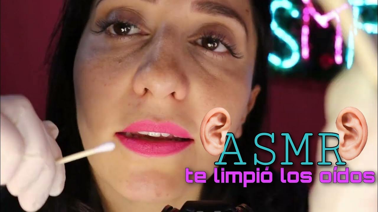 ASMR (ROLEPLAY)  TE LIMPIO LOS OIDOS // Gabii ASMR