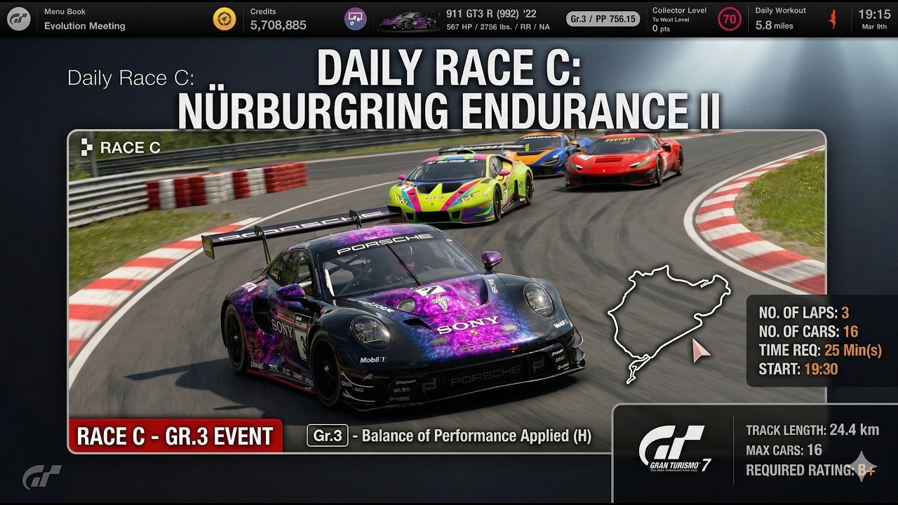 GT7: Daily Race C + Nurburgring Chaos!
