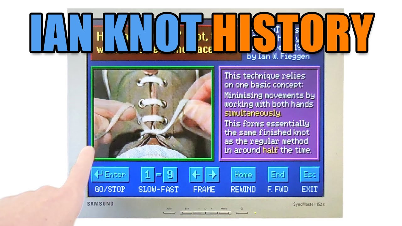 History of the &ldquo;Ian Knot&rdquo; &ndash; Professor Shoelace