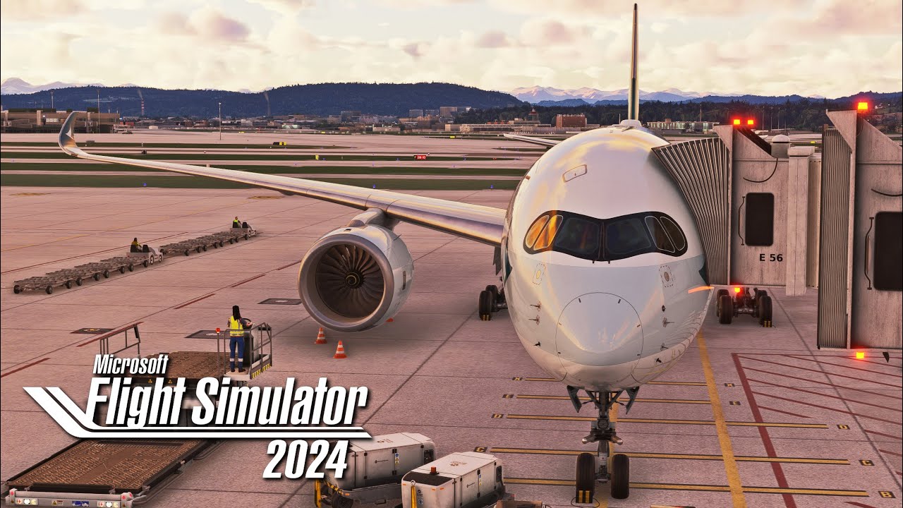 Flight Simulator 2024 + A350 | Zürich ✈ Hong Kong | RTX™ 4070 Ti Super