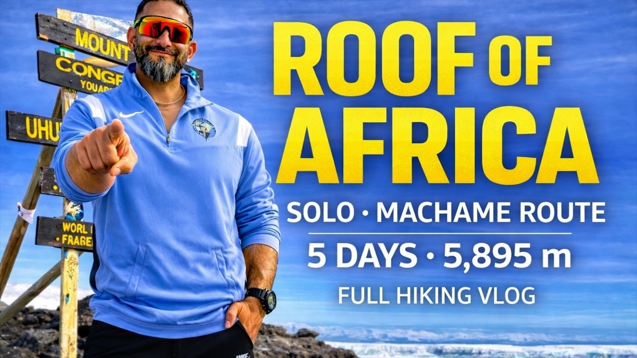 Kilimanjaro Solo Hike – 5 Day Machame Route | From Sea Level to the Roof of Africa