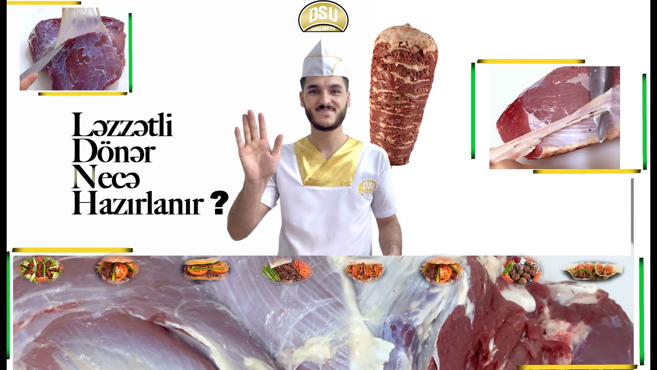 DSU- Dönərci Sadık Usta' da Dönərin Hazırlanış Prossesi #dönər #kəbab #dsu #turkishkebab
