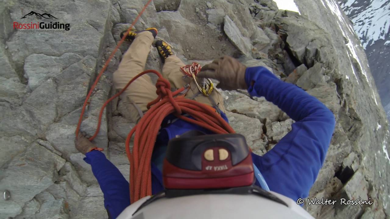 Matterhorn climb 2016 with Walter Rossini