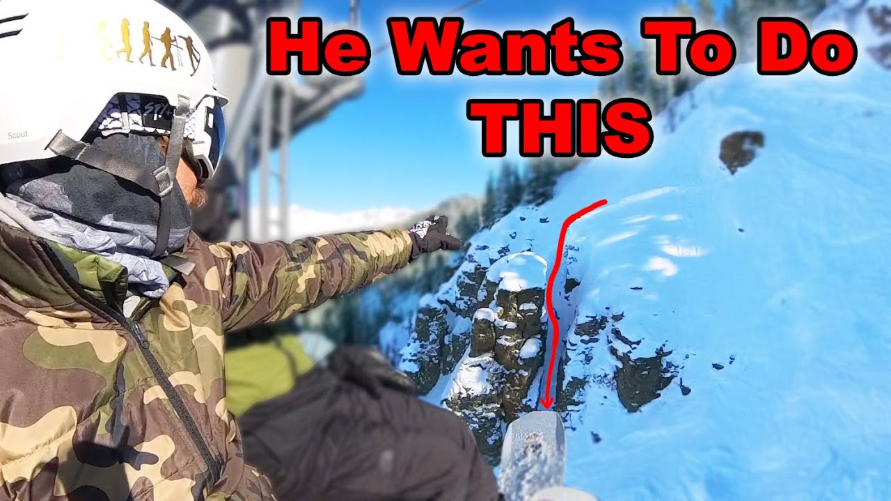 Snowboarding The Scariest Lines at Telluride