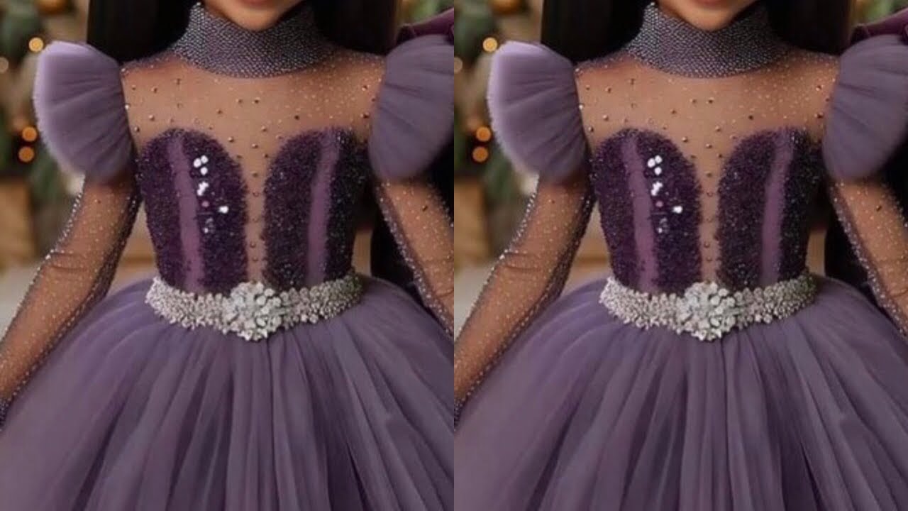 Step by Step:How I Recreated this Stunning Ball Dress with a Twist For a 3 year old(Sewing tutorial