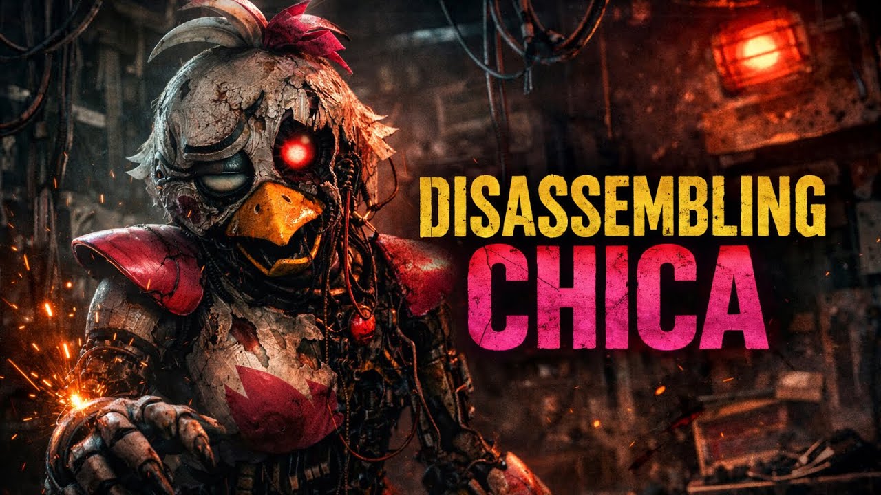 Fnaf security Breach disassemble chica