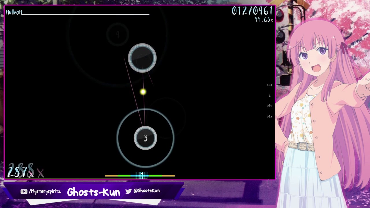 [Osu! Stream Highlight] Hiromi Sato - Jiyuu no Hane [NK's Extra] 172pp