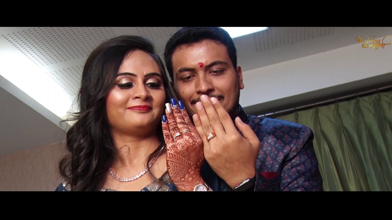 Shivani Keyur Ring Ceremony Tradional Highlights