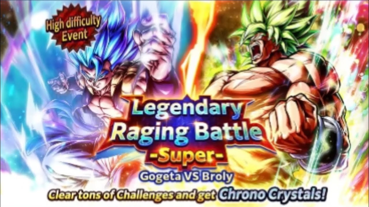 300 FREE CC! LEGENDARY RAGING BATTLE-SUPER- GOGETA VS BROLY!(Dragon Ball Legends)
