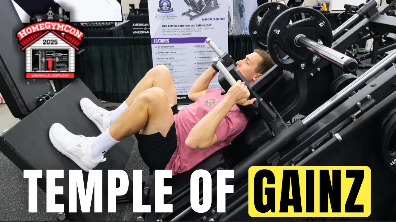 Temple of Gainz: Affordable Plate Loaded and Selectorized Machines (Interview at Home Gym Con 2025)
