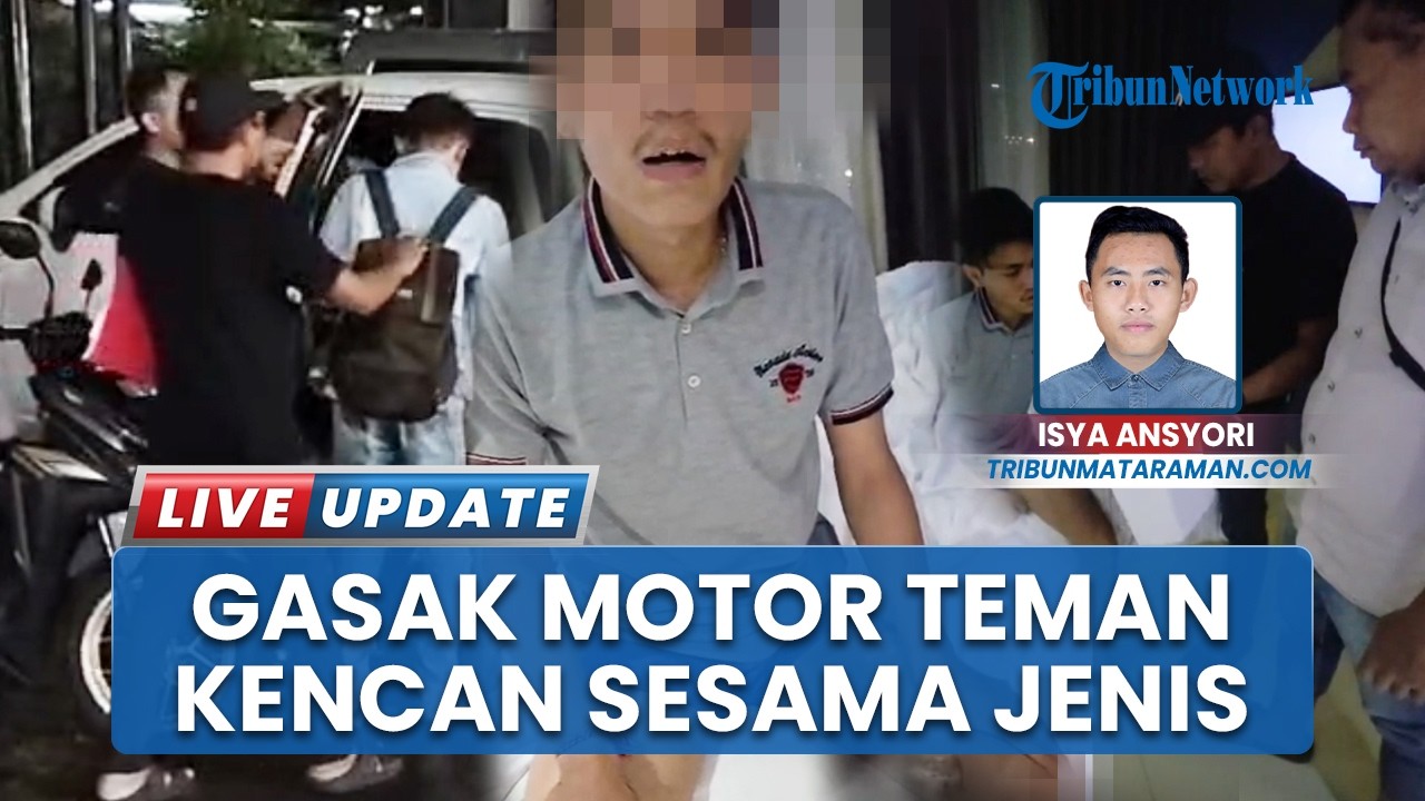 Modus Rayuan Aplikasi, Pria Surabaya Gasak Motor dan HP Teman Lelaki di Kediri
