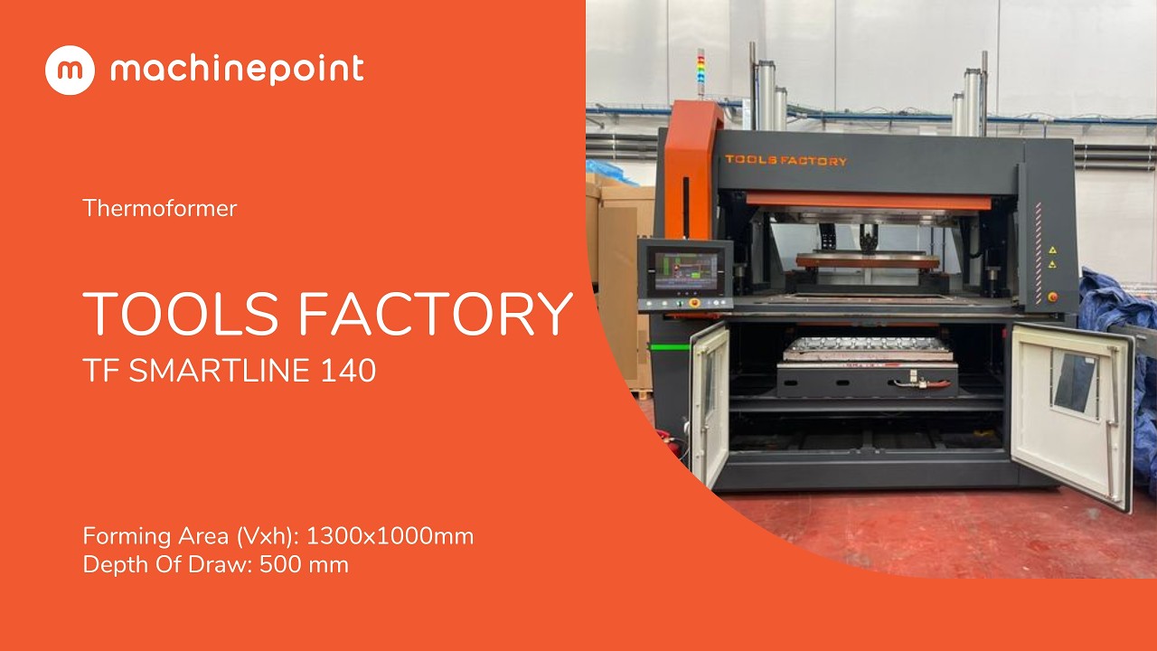 TOOLS FACTORY TF SMARTLINE 140 Thermoformer | TOOLS FACTORY Machines