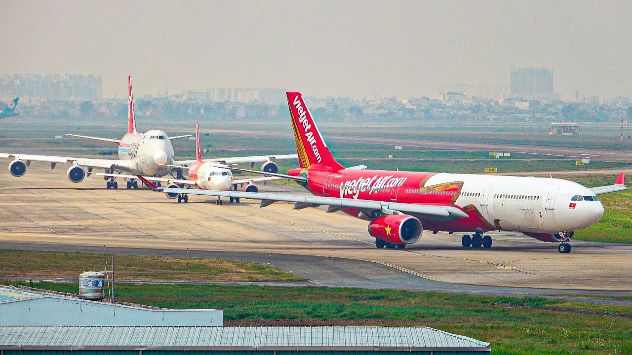 ✈️🇻🇳60 Minutes of AMAZING HO CHI MINH PLANE SPOTTING | Tan Son Nhat Int&rsquo;L Airport [CGK/WIII]