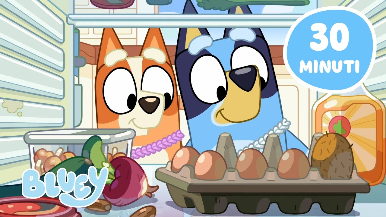 Dolci di Pasqua con Bluey e Bingo 🐰🐣🧡 | Bluey Italiano Canale Ufficiale
