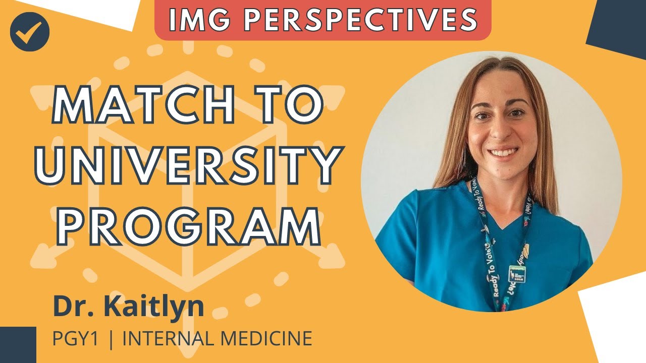 How to Match into a Good Quality University Program