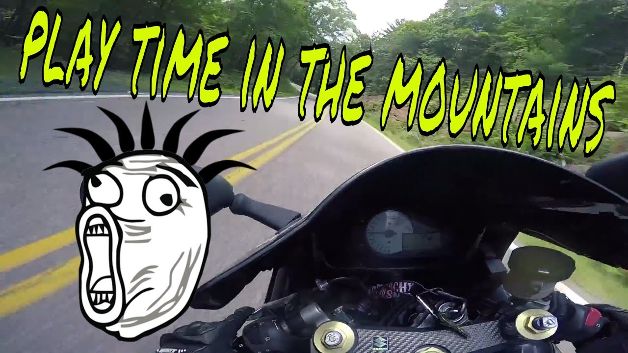 suzuki gsxr 600 150 mph, tight turns in the mountain and new friends
