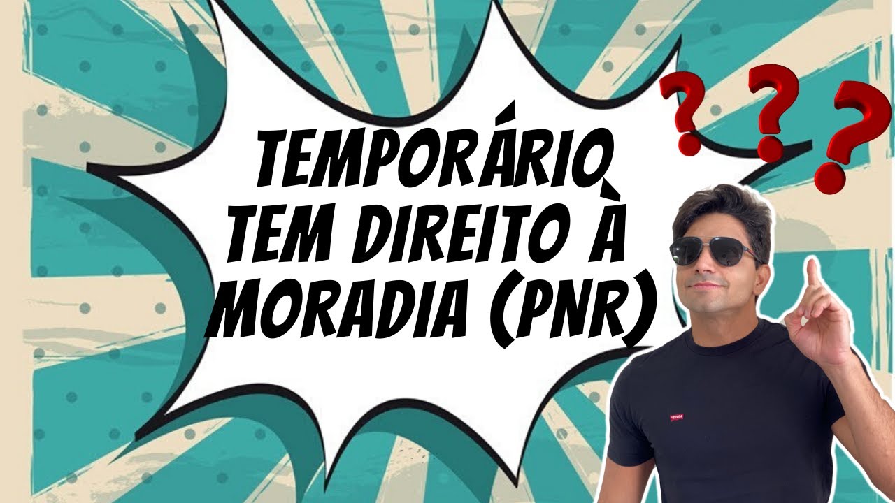 MILITAR TEMPORÁRIO TEM DIREITO À MORADIA (PNR)?