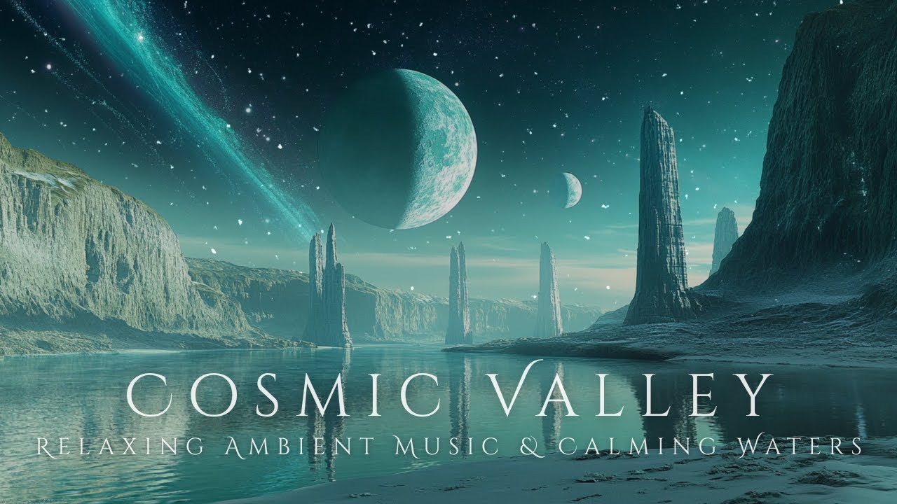 Cosmic Valley | Peaceful Deep Ambient Music | Dreamlike Soundscape [Calming Waters]
