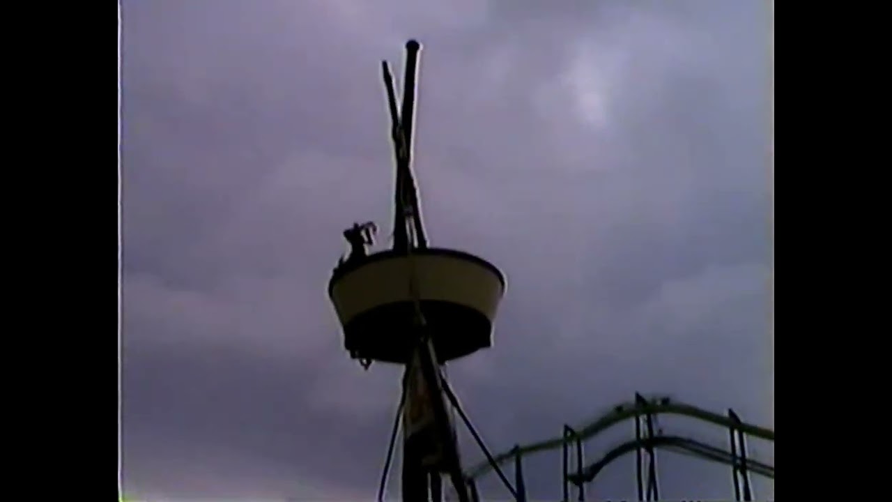 Pirate Ride, Cedar Point September 1996 walk thru with house lights on