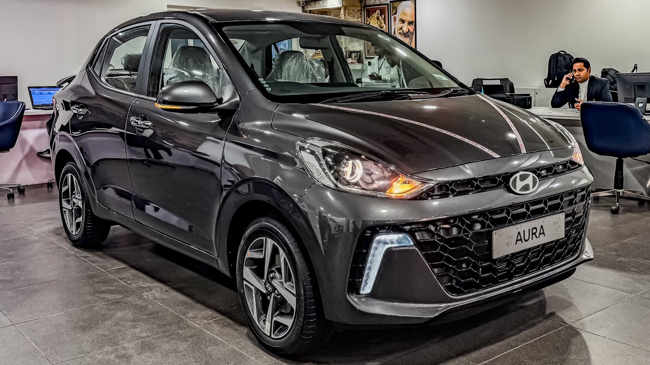 Hyundai Aura SX CNG Top Model Detailed Review 