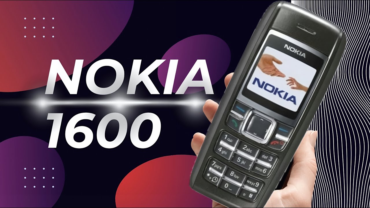 Old School Phone 2005 Nokia 1600 Review in 2025