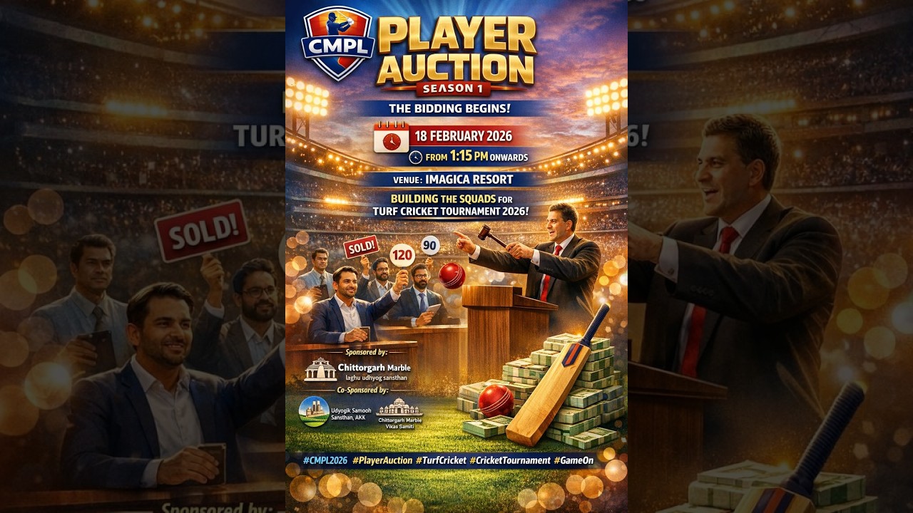Chittorgarh marble premier league Season 1 | 2026 | day 2 final