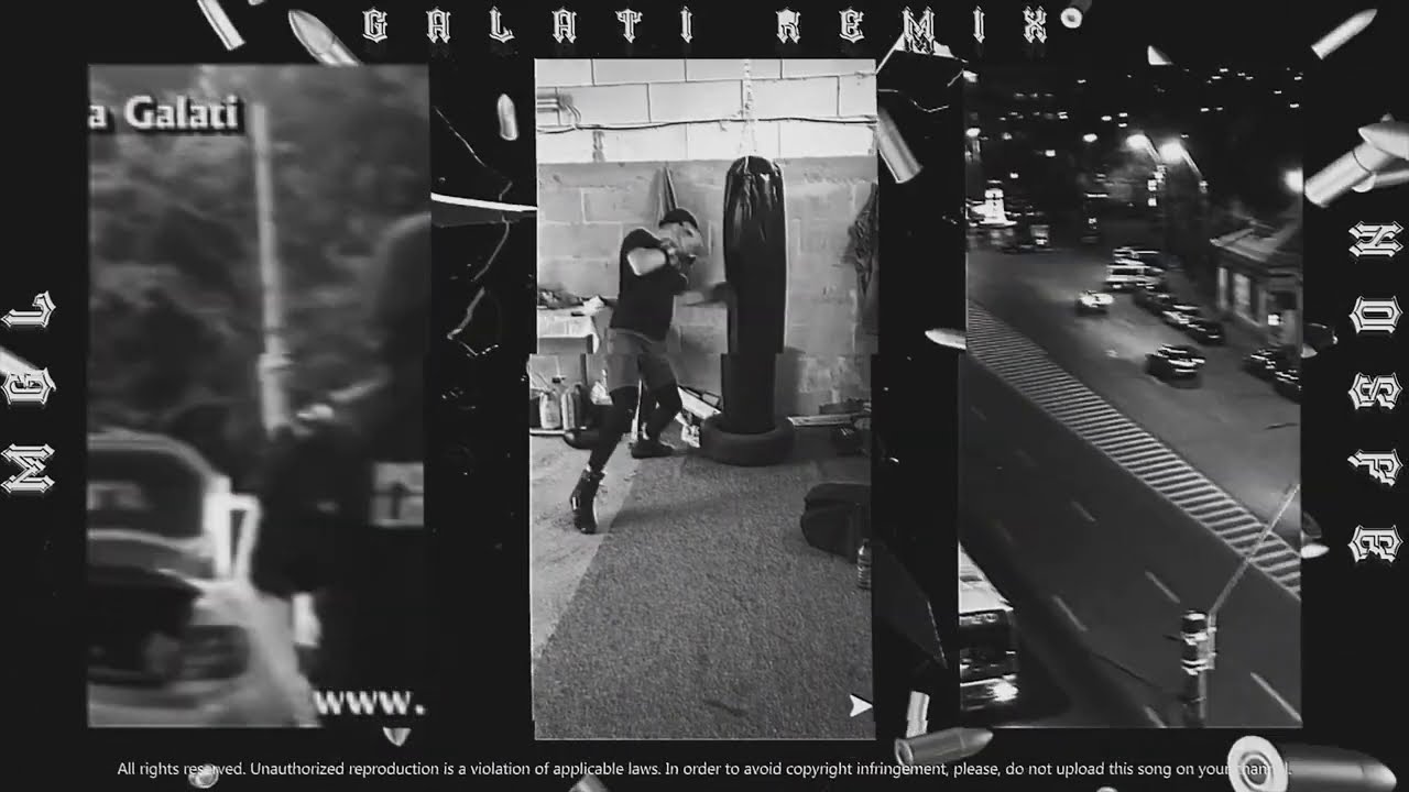 M.G.L. x NOSFE - 🗡GALATI REMIX🗡 (Visualizer)
