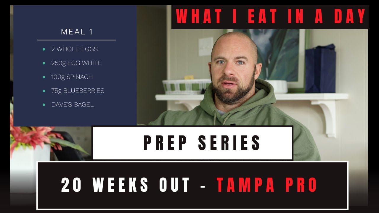 Day of Eating!! Prep Series - Episode 04 // 20 Weeks Out