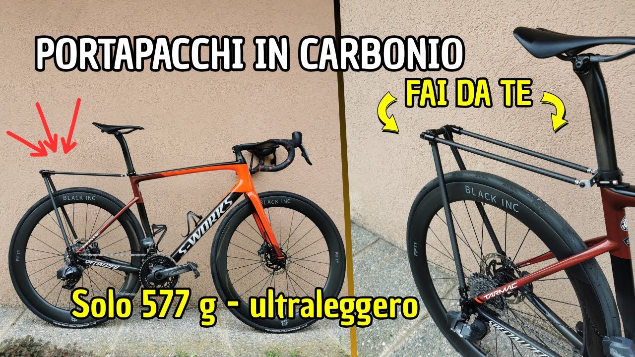 Portapacchi in Carbonio fai-da-te. Più leggero, più economico, più figo del Tailfin ?