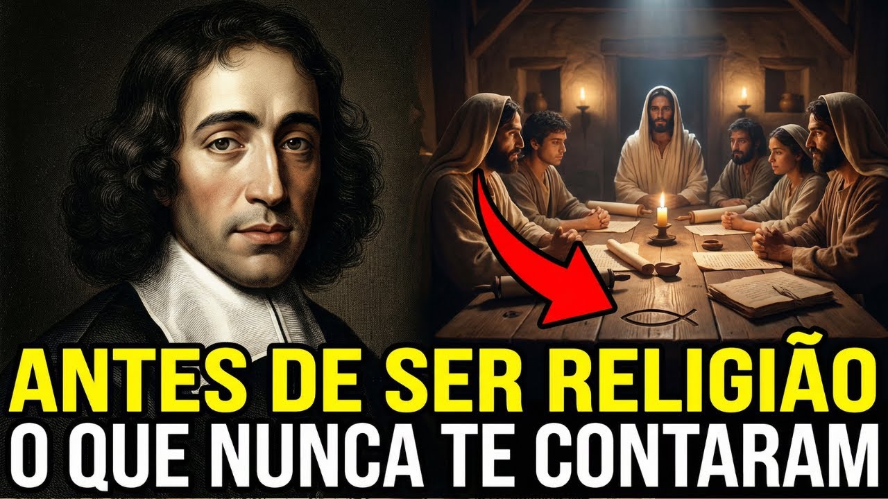 Spinoza explica o cristianismo antes de virar religião, o que nunca te contaram