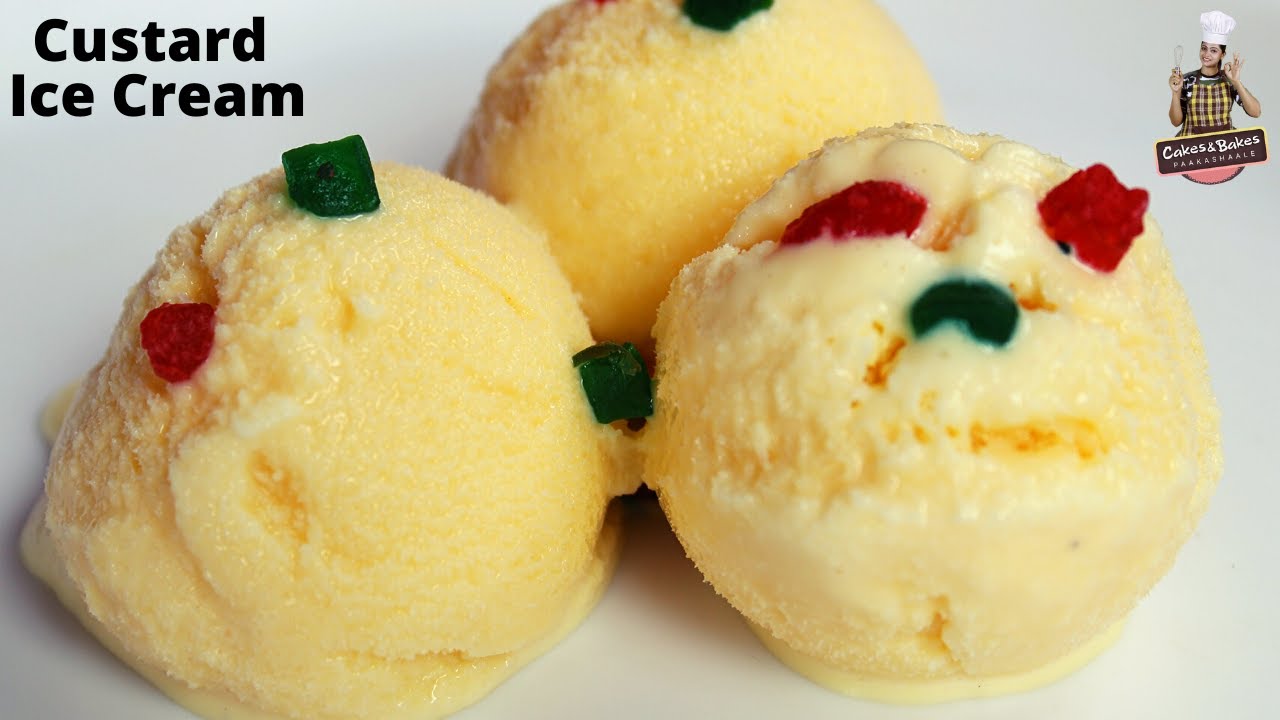 ಅರ್ಧ ಲೀಟರ್ ಹಾಲಿನಿಂದ ಮಾಡಿ ಐಸ್ ಕ್ರೀಮ್  | Homemade Custard Powder Ice Cream in Lock Down