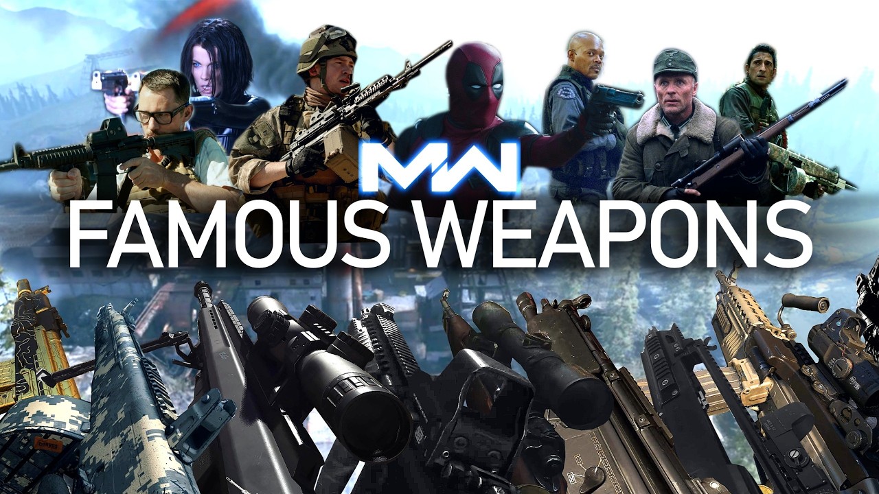 FAMOUS WEAPON LOADOUTS | Modern Warfare 2019