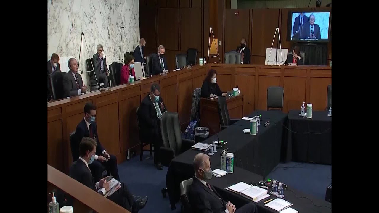 Senate Judiciary Committee questions Judge Amy Coney Barrett