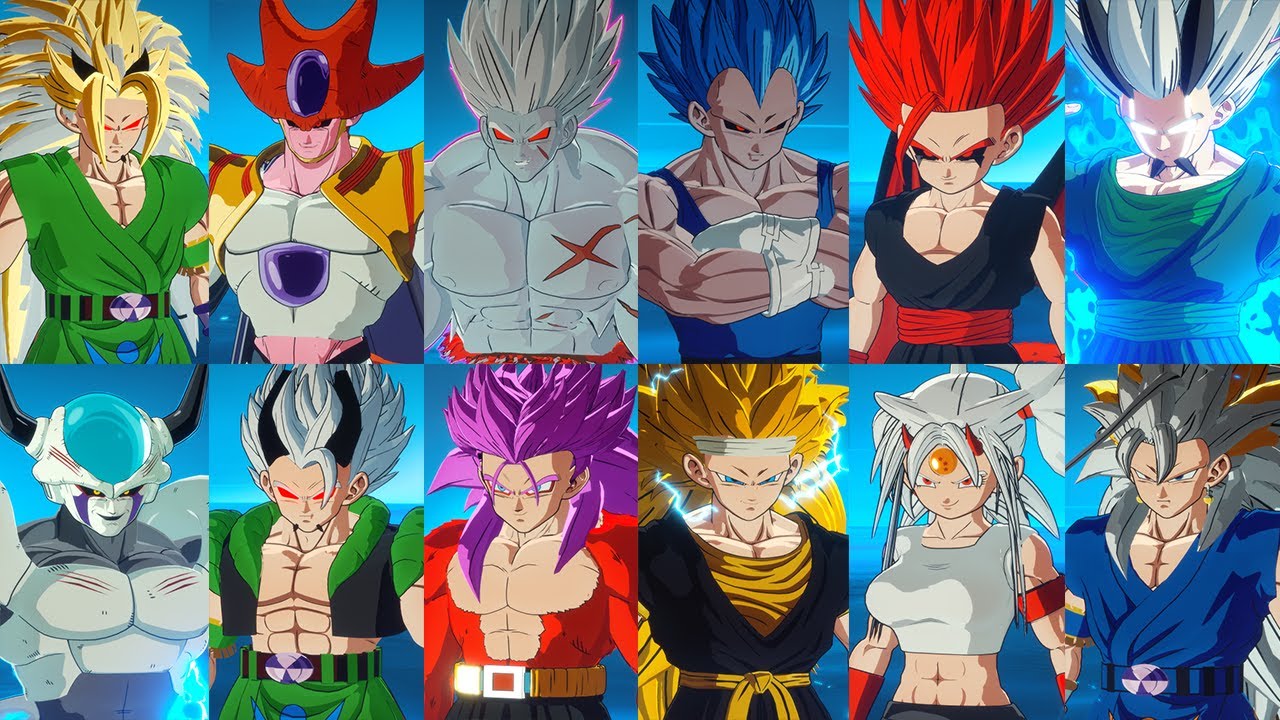 Warriors Transformations AF - DRAGON BALL: Sparking! ZERO