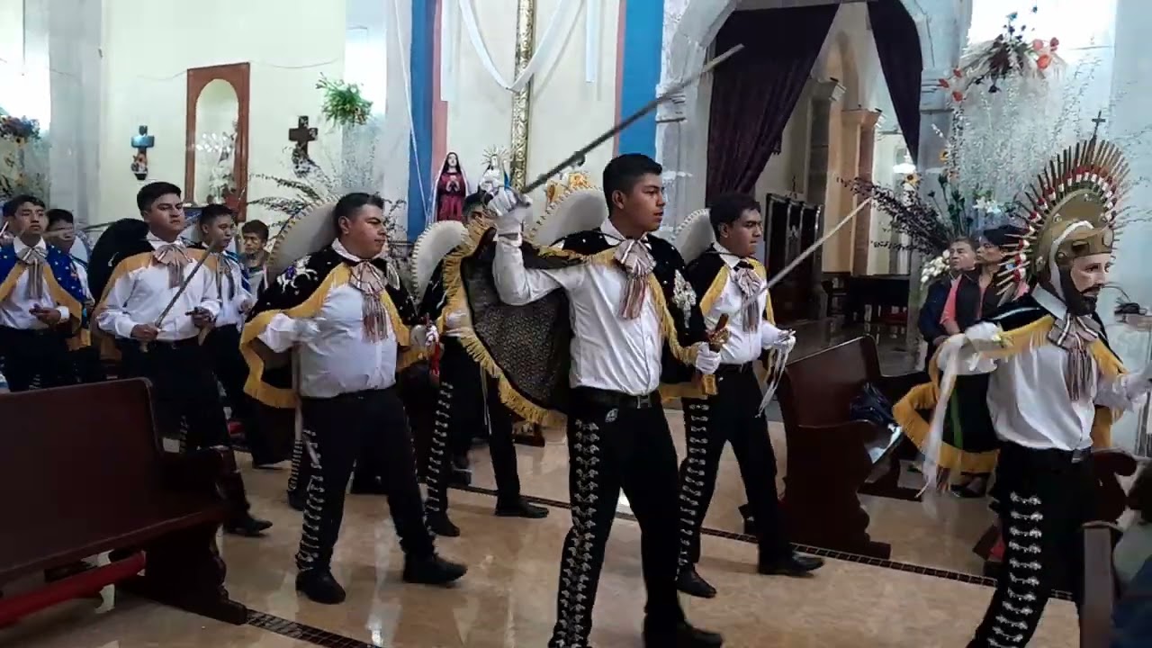 Entrada a la Iglesia Santiagos San Luis Huexotla 18 de agosto 2024