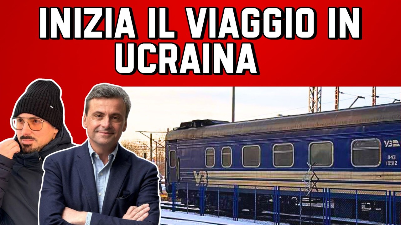 L’inizio del viaggio in Ucraina con Carlo Calenda - Ep 1