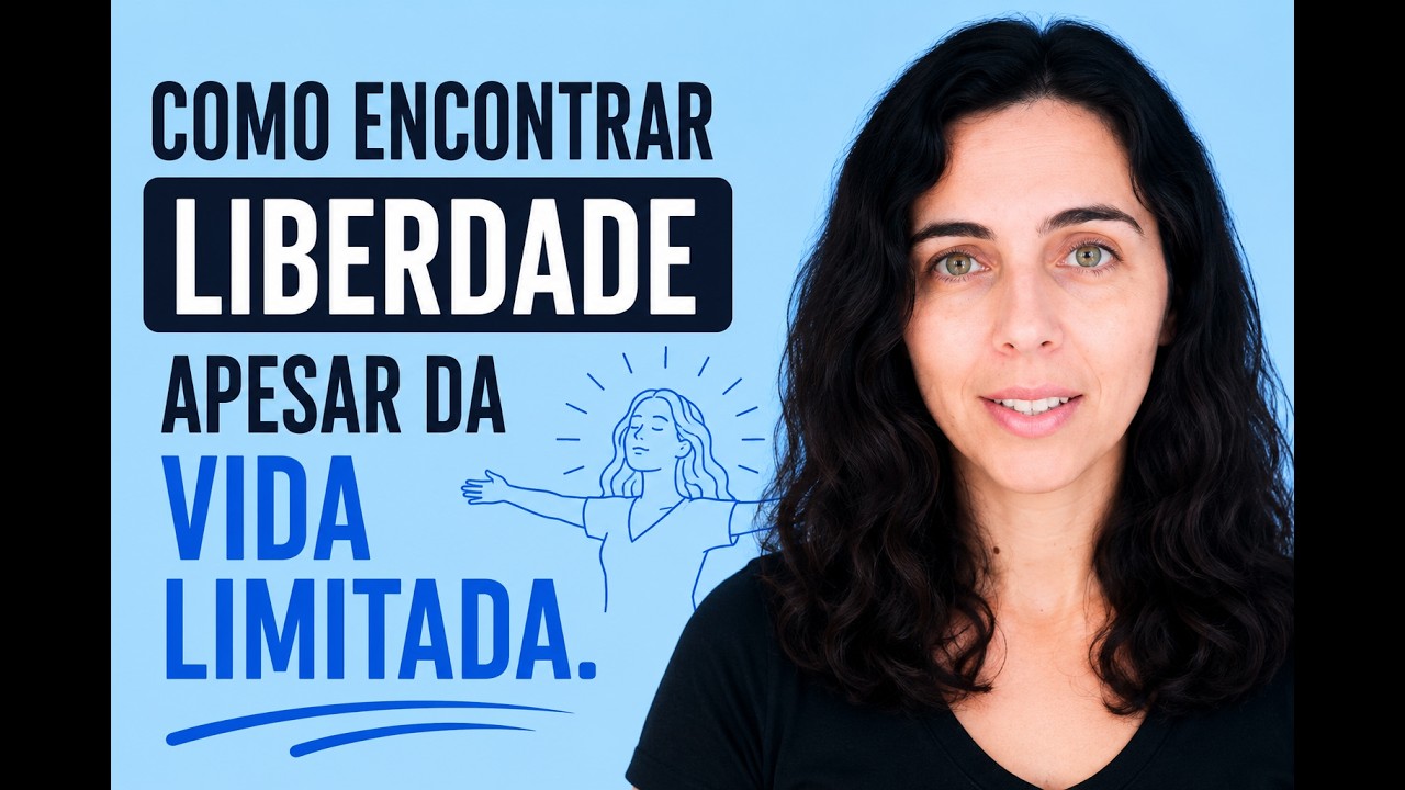 Como encontrar liberdade interior mesmo vivendo uma vida limitada.