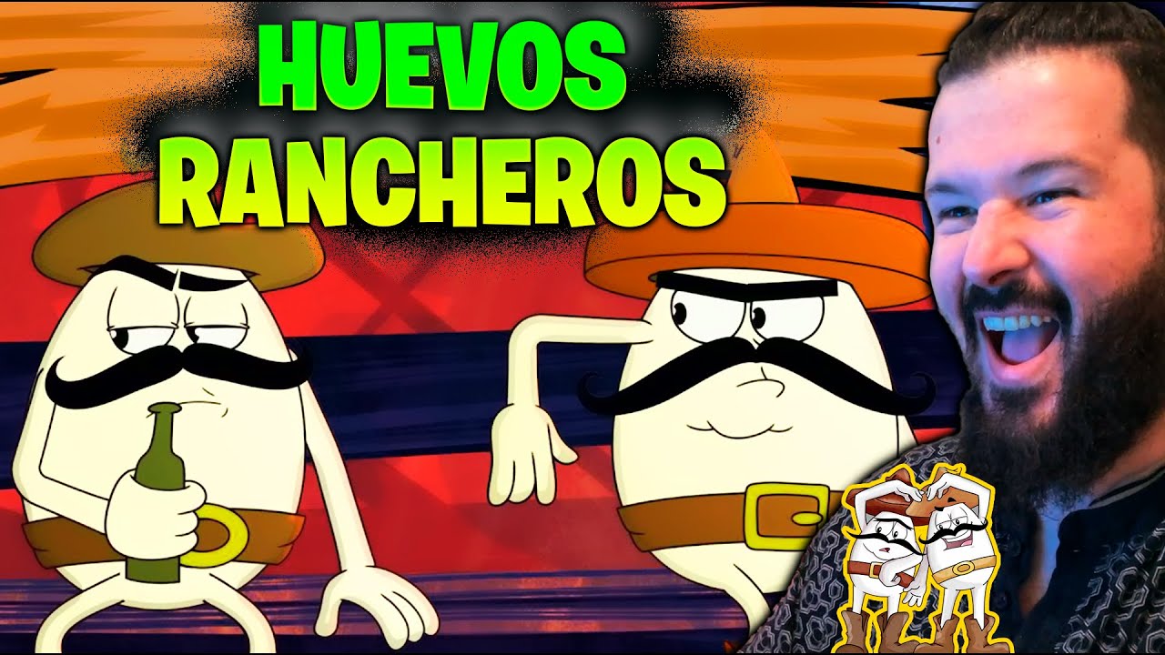 ESPAÑOL REACCIONA a HUEVOCARTOON | HUEVOS RANCHEROS **Completo**