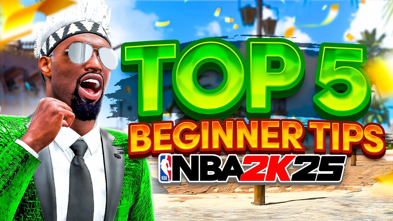 TOP 5 BEGINNER TIPS NBA 2K25! BEST SHOOTING TIPS + BUILD + BADGES! BECOME A PARK GOD TODAY! NBA2K25!