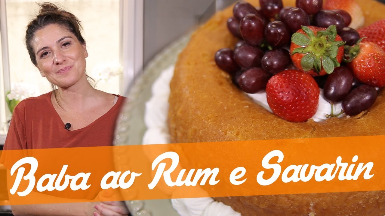 Baba ao Rum e Savarin - Receita do Bake Off Brasil