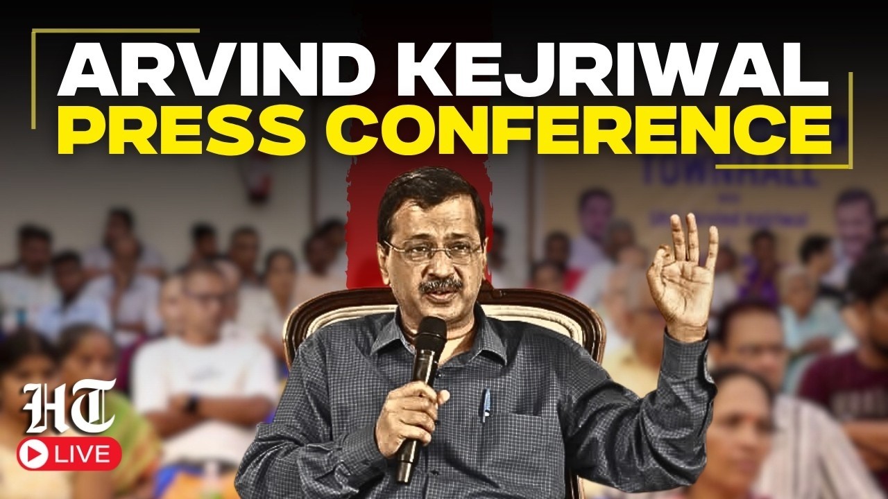 Arvind Kejriwal LIVE | AAP Chief Arvind Kejriwal Addresses Key Press Conference | Aam Aadmi Party