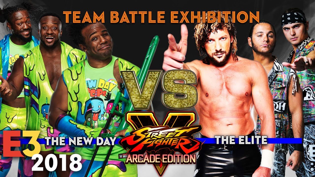 THE NEW DAY vs. THE ELITE - Street Fighter V: Arcade Edition Team Battle Exhibition at E3 2018