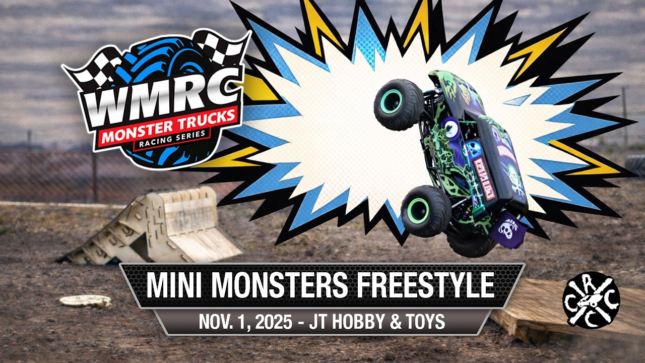 Mini Monsters Freestyle || Nov 1, 2025 West Michigan RC Monster Trucks at JT Hobby & Toys