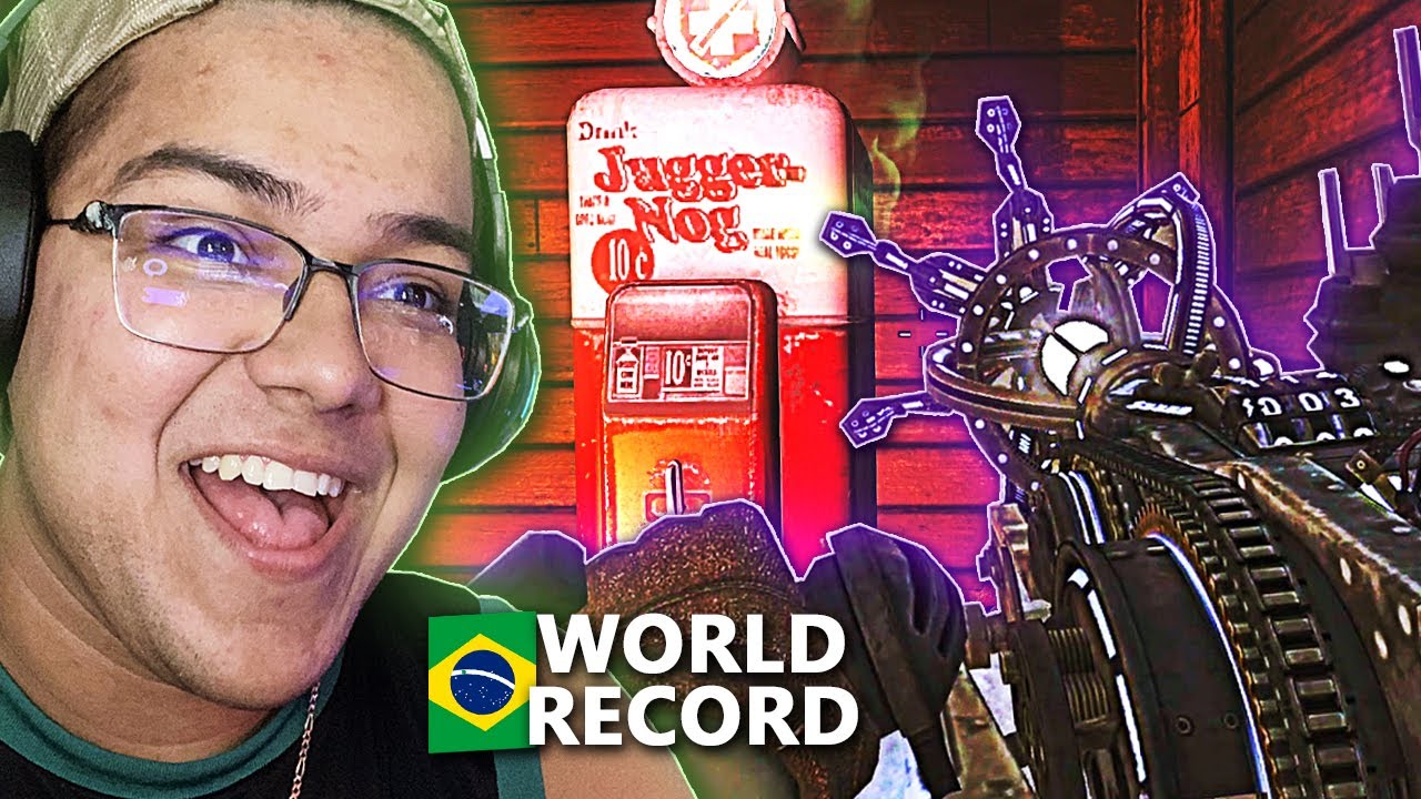 o BRASILEIRO que ENSINOU o MUNDO a Jogar BURIED e PEGOU RECORDE MUNDIAL no ZOMBIES Black Ops 2