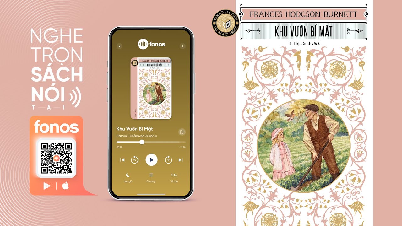 [Sách Nói] Khu Vườn Bí Mật - Chương 1 | Frances Hodgson Burnett