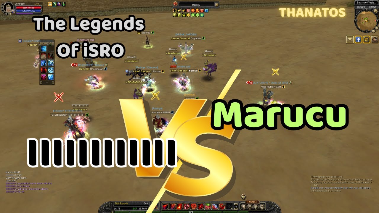 135 Lvl SS Devil Glaiver VS 134 Lvl SS Devil Blader l iSRO Thanatos l The Legends Of iSRO