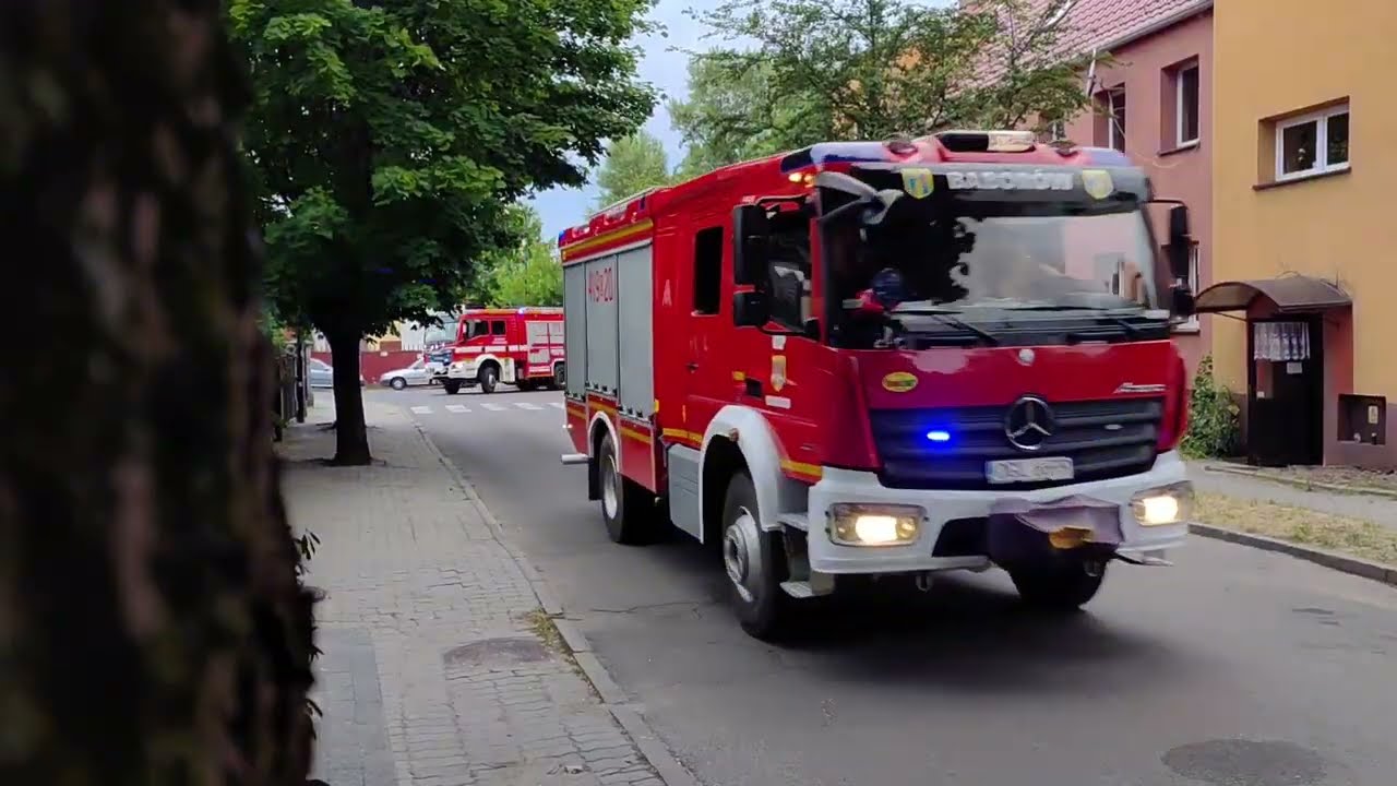 Kędzierzyn-Koźle: Pożar Hal Magazynowych (6.07.2025r.)