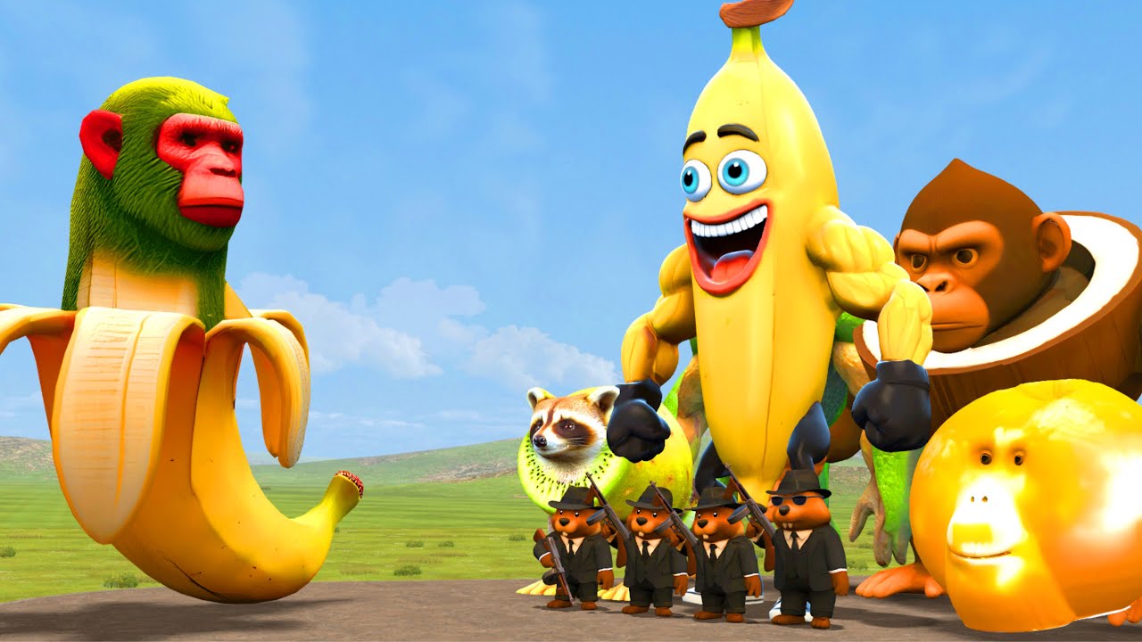 I MADE NEW CHIMPANZINI BANANINI VS BRAINROT ITALIAN AI MEMES In Garry's Mod