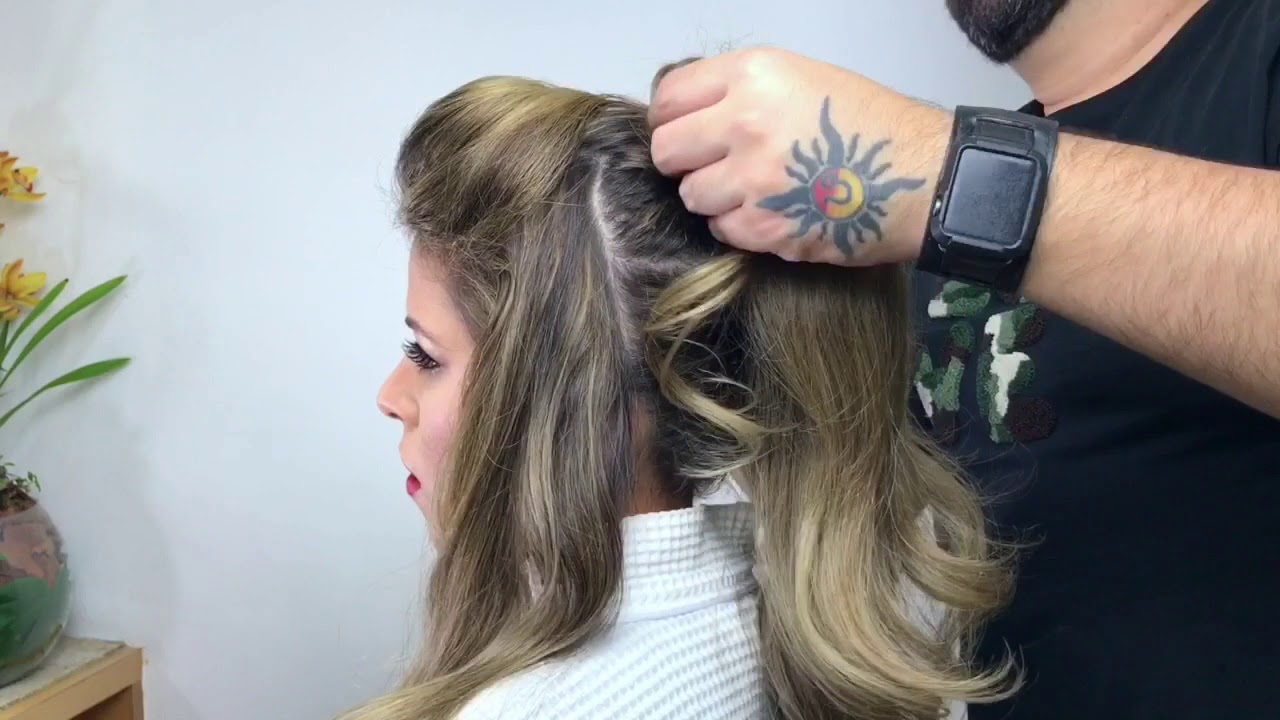 Fácil e Rápido! Penteado de festa para noivas, debutantes, madrinhas e convidadas!